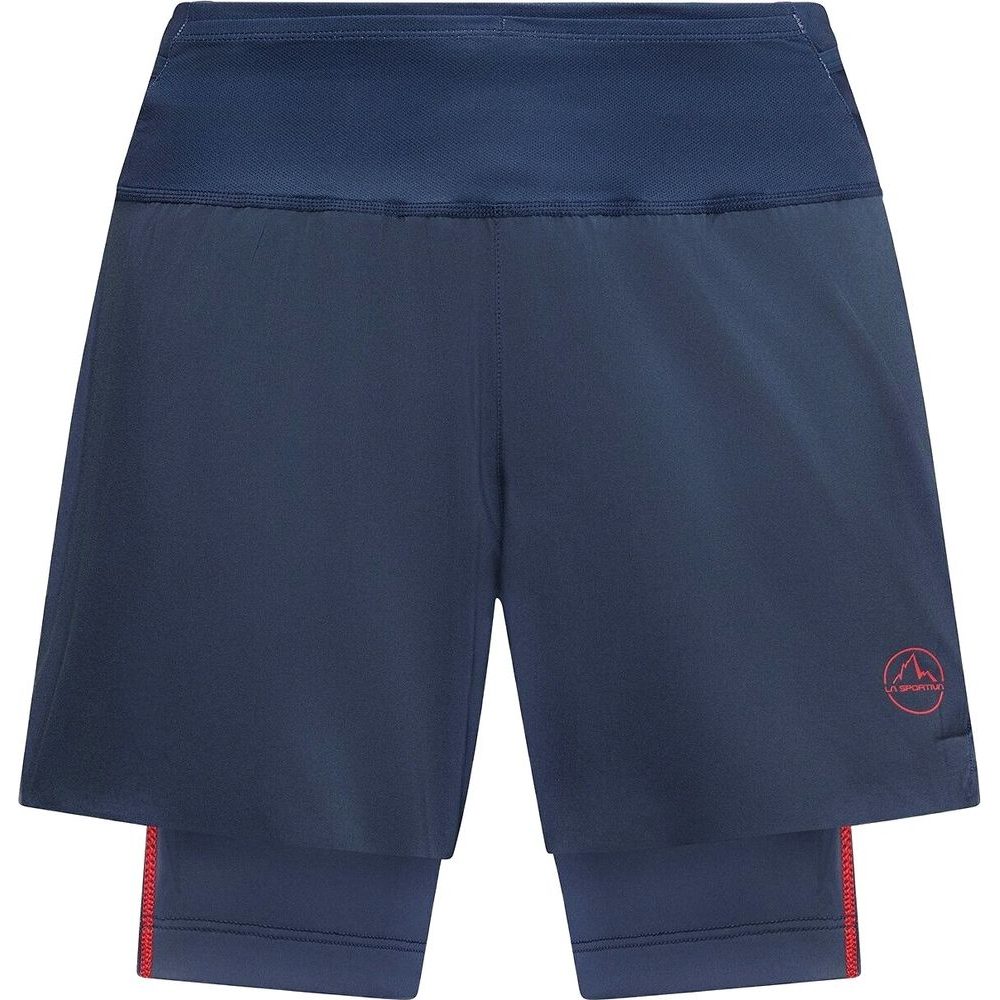 Ultra Distance Shorts M Night Sky/Mountain Red