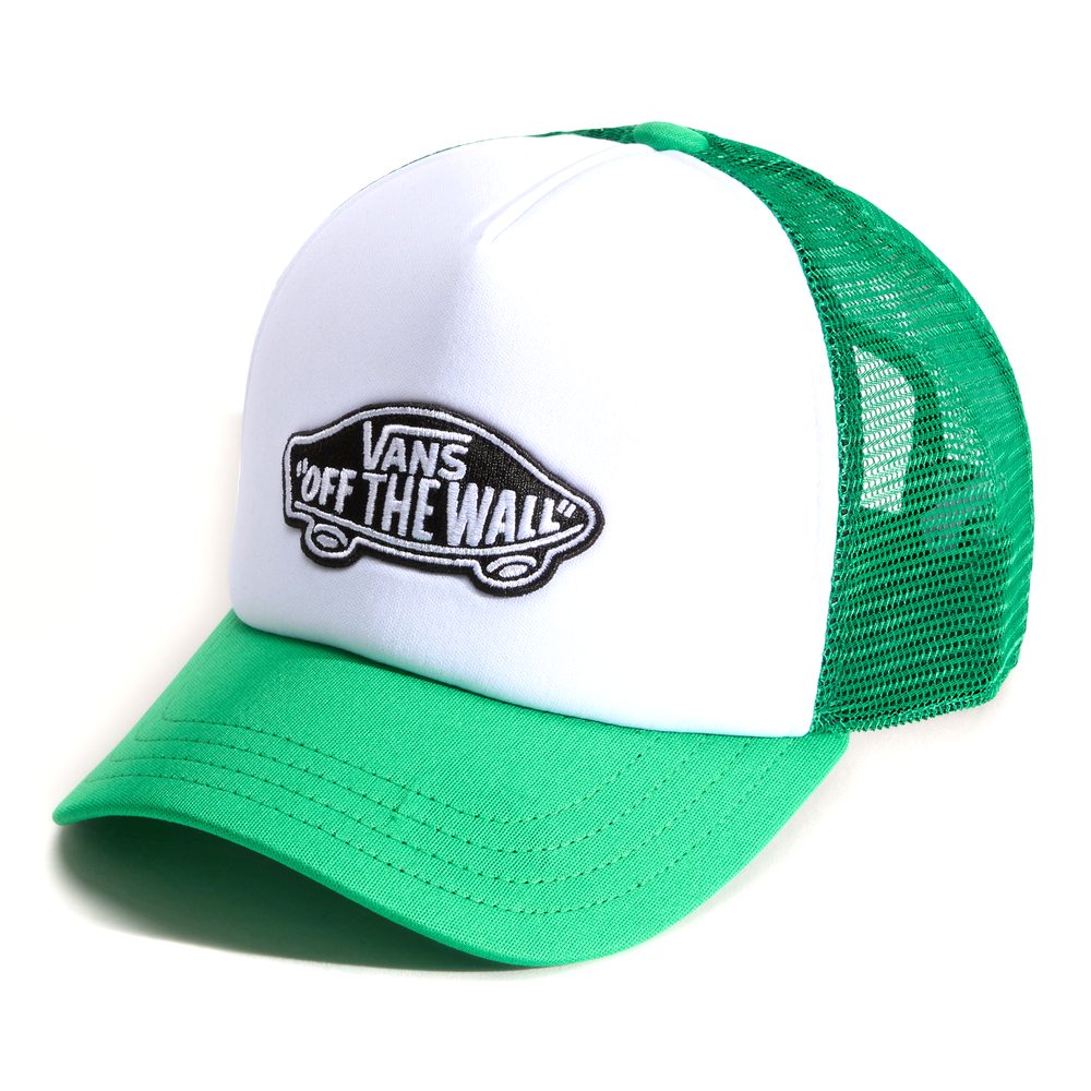 Classic Patch Curved Bill Trucker Vivid Verdant
