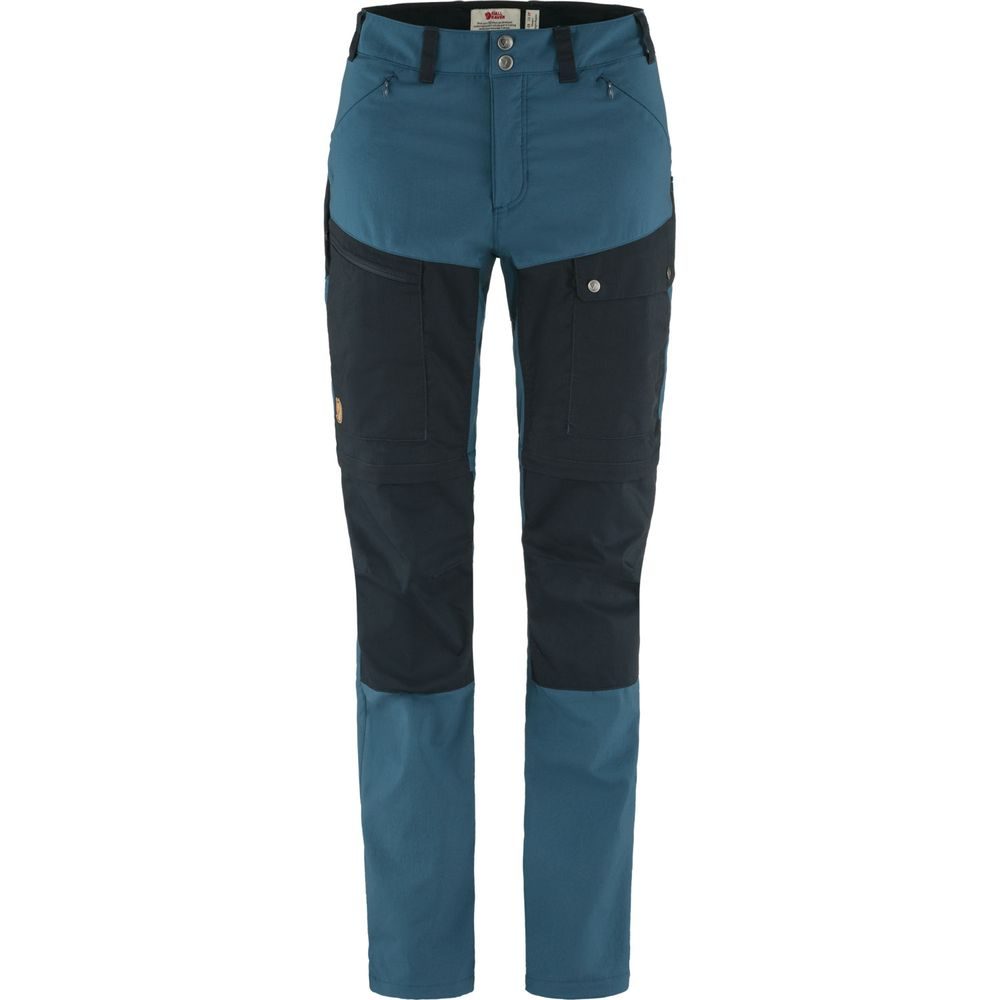Abisko Midsummer Zip Off Trousers W Indigo Blue-Dark Navy