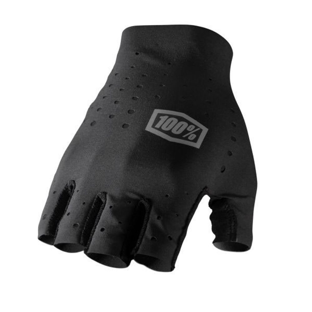 SLING Women's Bike Short Finger Gloves Black