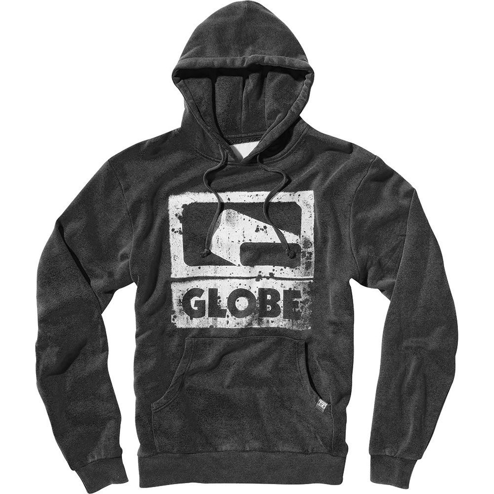1133001 CORRODED HOODY VINT/BLK - pánská mikina s kapucí