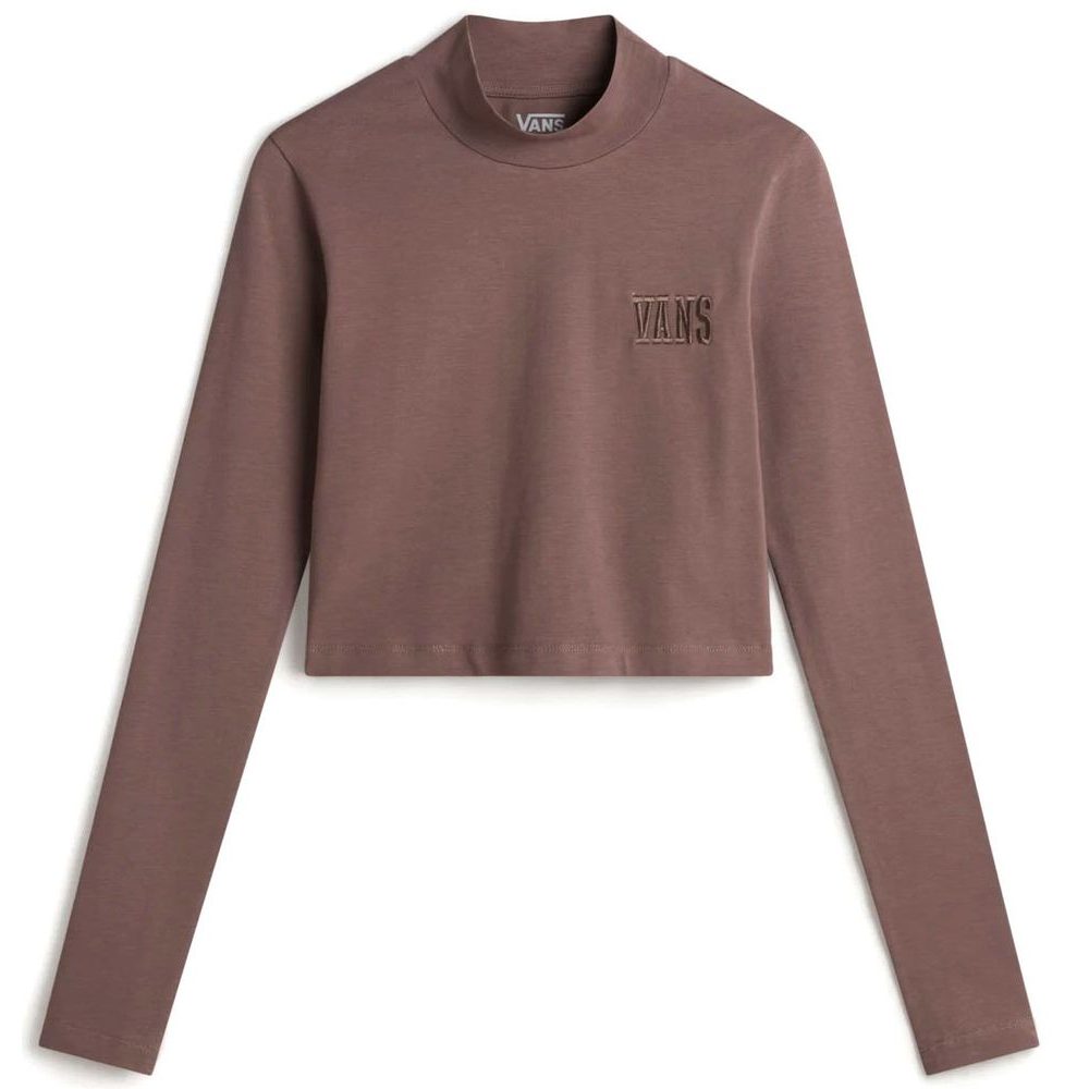 Mini Mock Neck LS PROGRAM DEEP TAUPE
