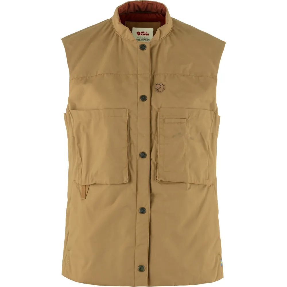 Singi Padded Vest W, Buckwheat Brown
