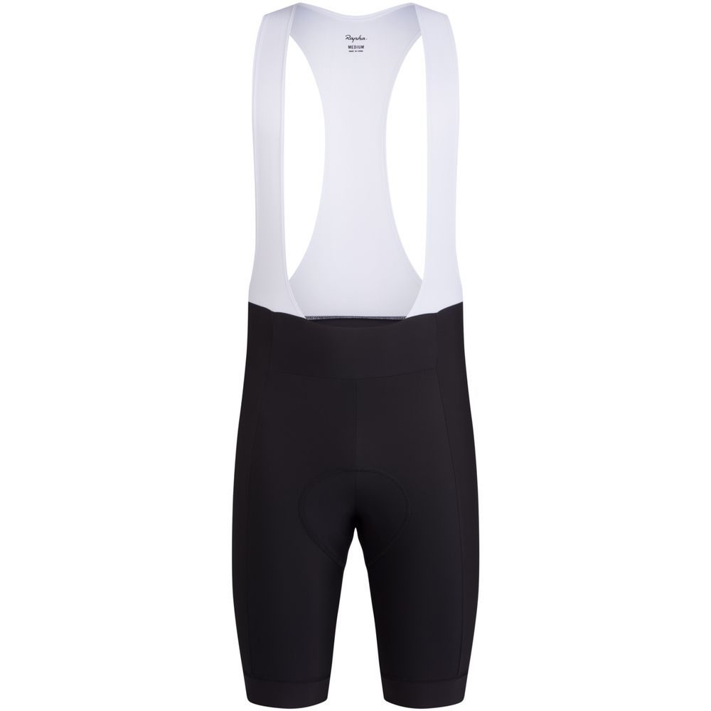 Short Rapha 25 Core Bib Men Black/White