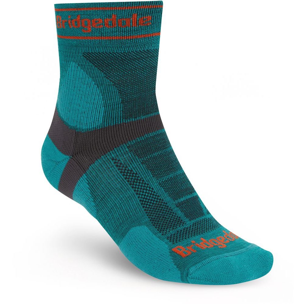 Trail Run UL T2 MS 3/4 Crew teal