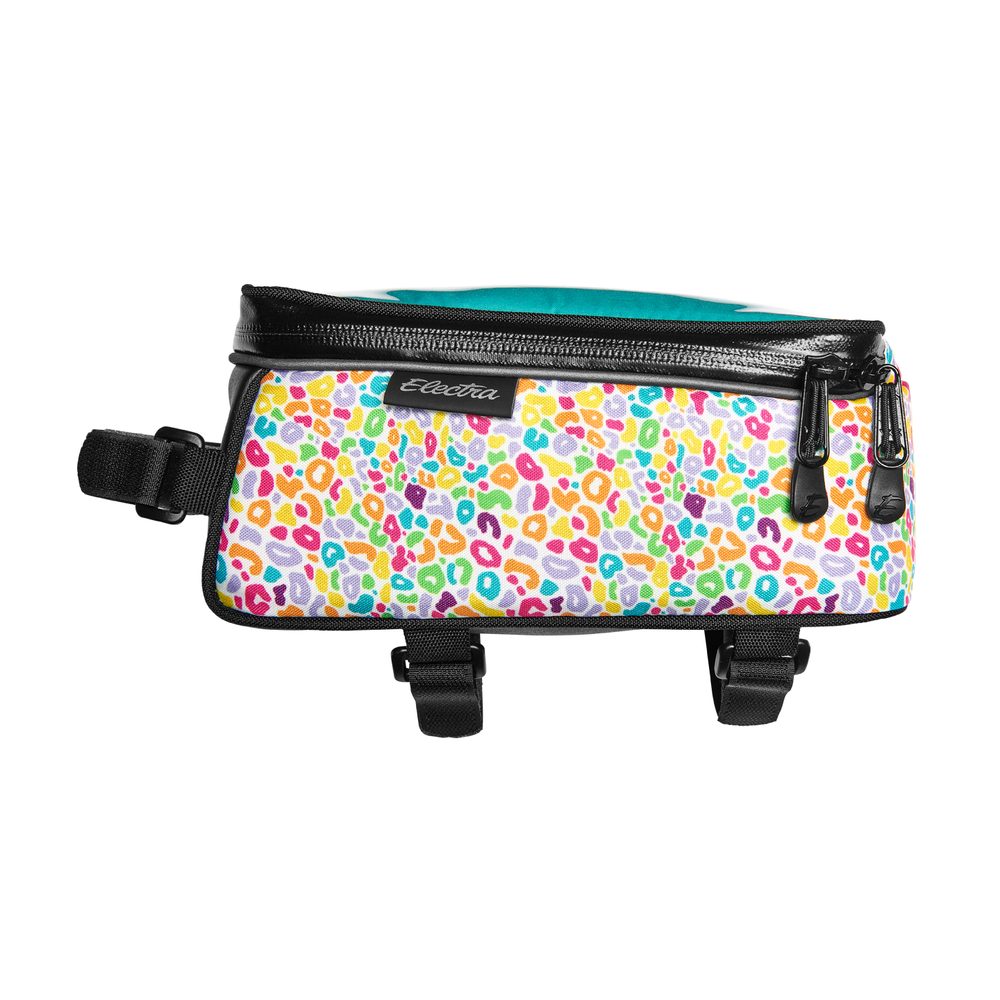 Leopard Phone Bag, bílá/Light Purple