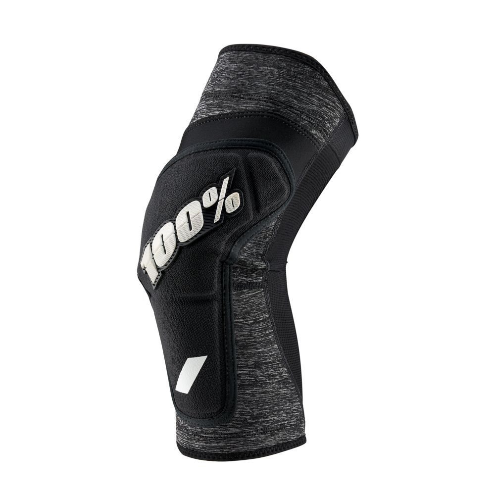 RIDECAMP Knee Guards, Heather Grey/Black