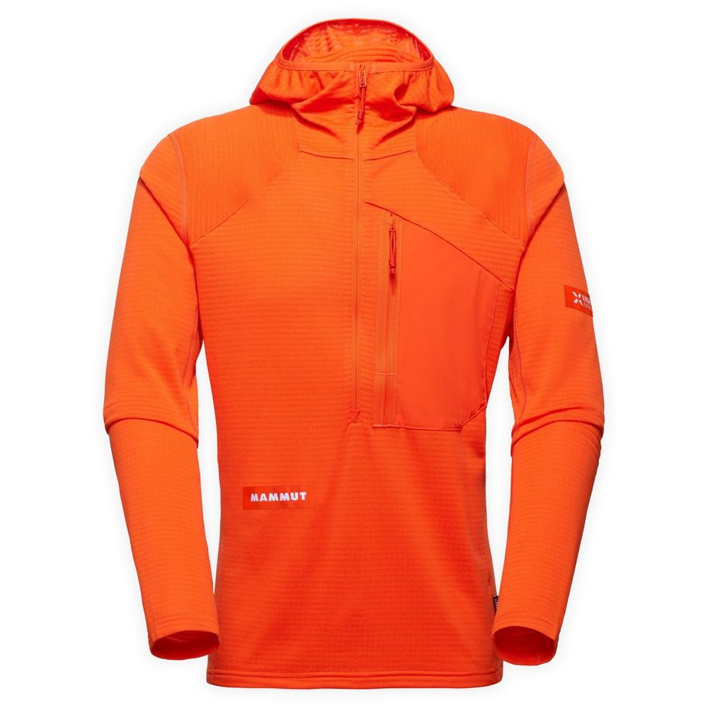 Eiger Nordwand Advanced FL Half Zip Hoodie Men eiger orange