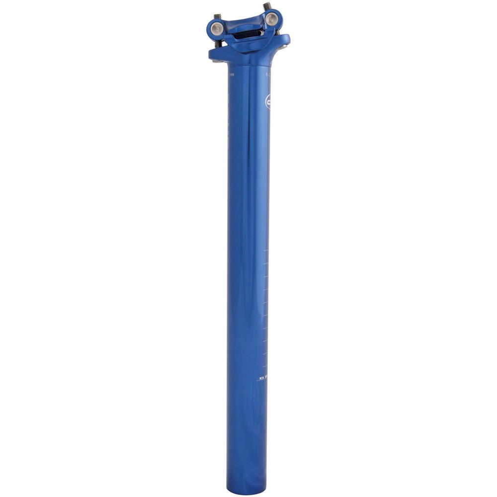 SEATPOST BRUT SELECT 27,2x350MM, BLUE STEEL
