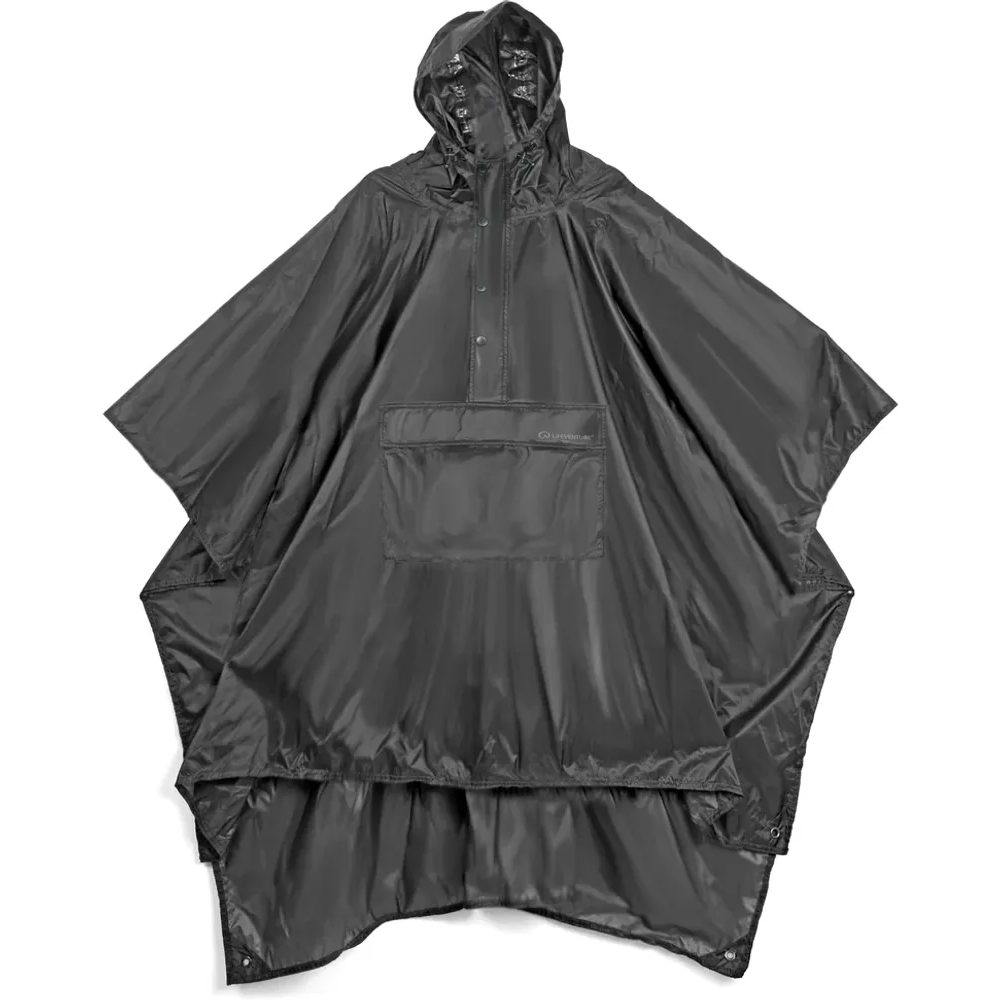 Poncho; black