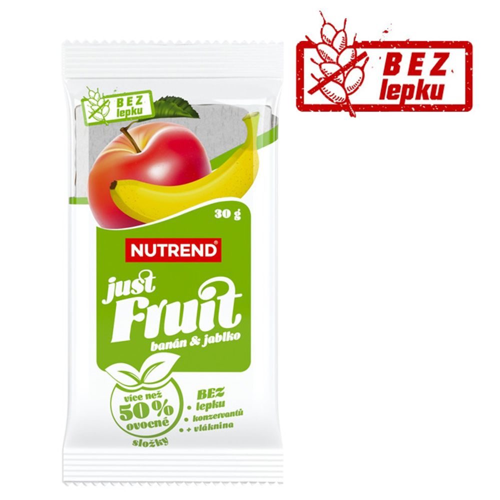 Just Fruit, tyčinka, 30 g banán a jablko