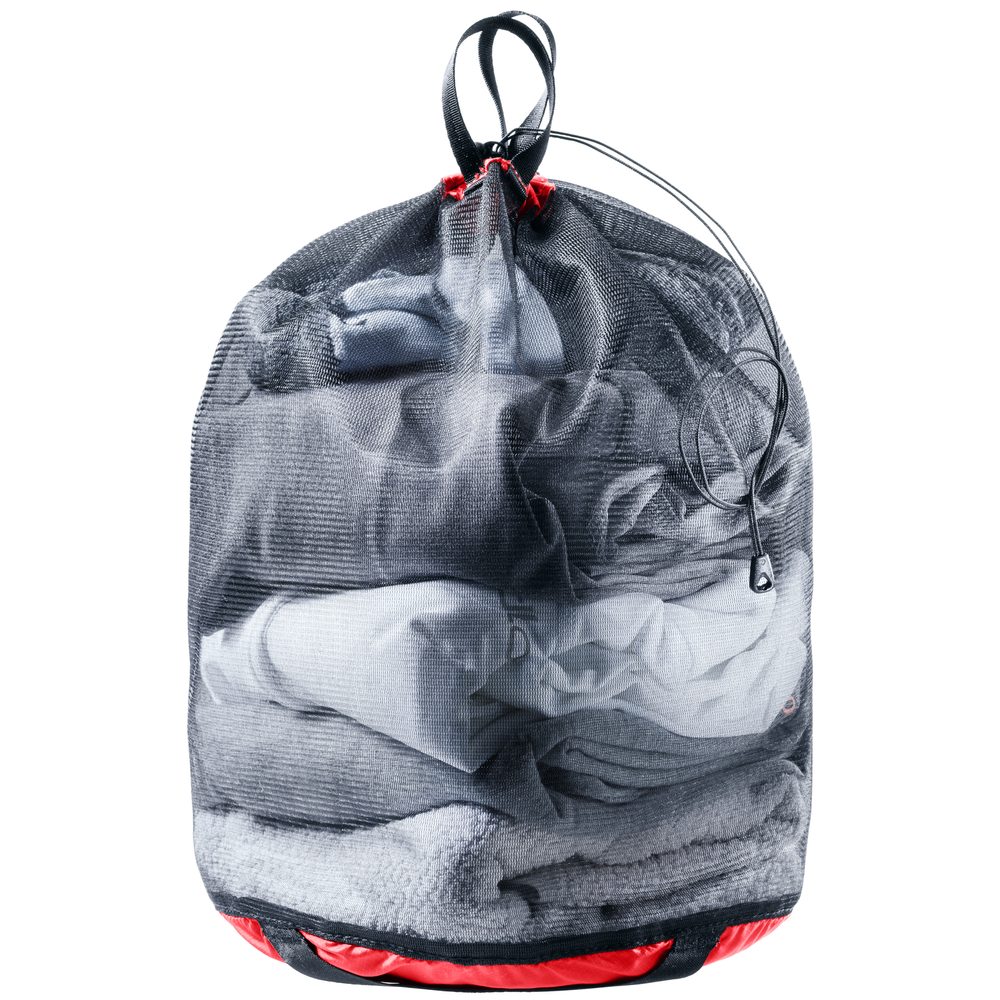 Mesh Sack 5 cherry-black