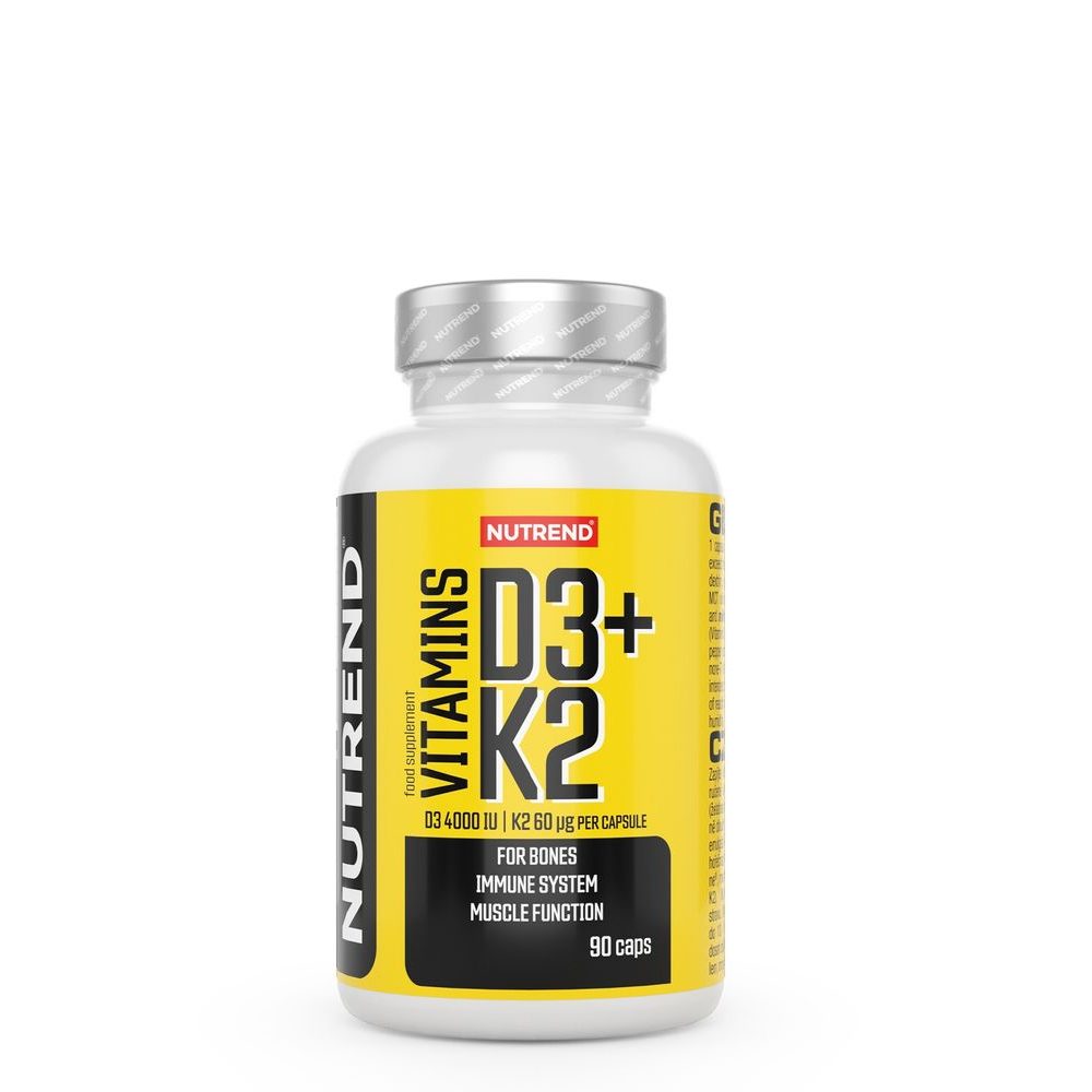 Vitamins D3+K2, 90 kapslí