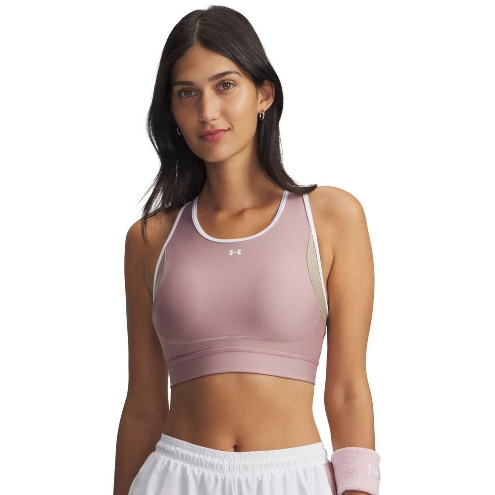 UA Crossback Mid Open Back-PNK