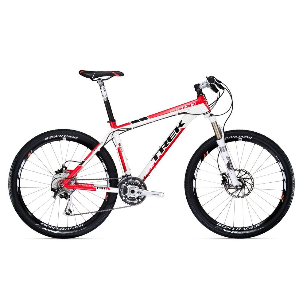 8500 RED/WHITE DISC - testovací horské kolo