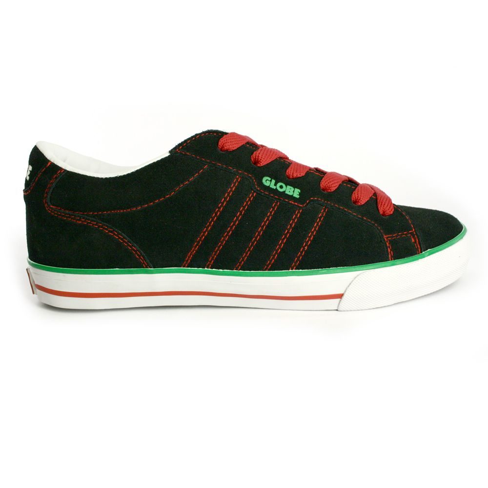 GRAIL BLACK/RED/GREEN - Boty skate