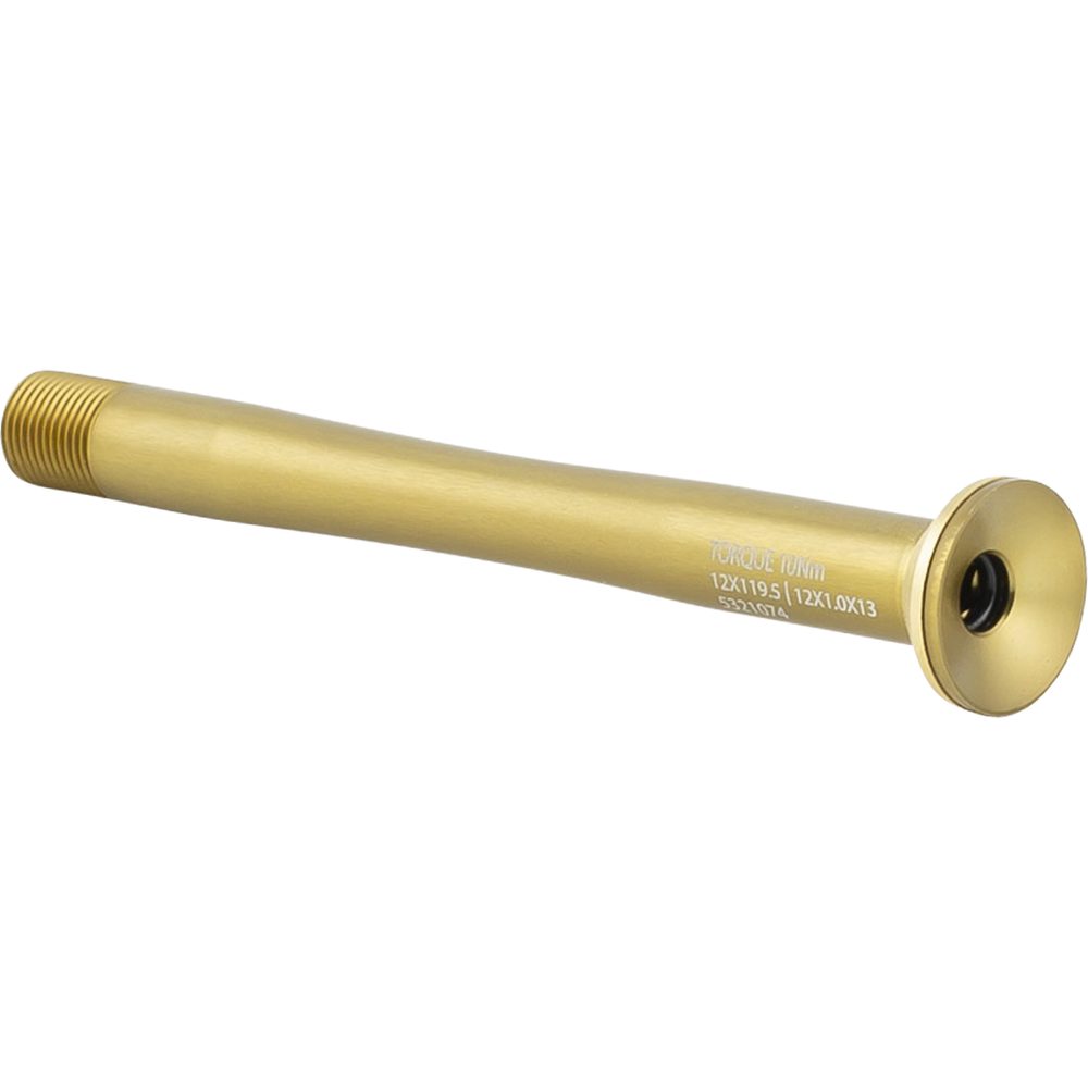 Skewer Bontrager Switch Lever Pro 12 x 119.5mm Gold Front