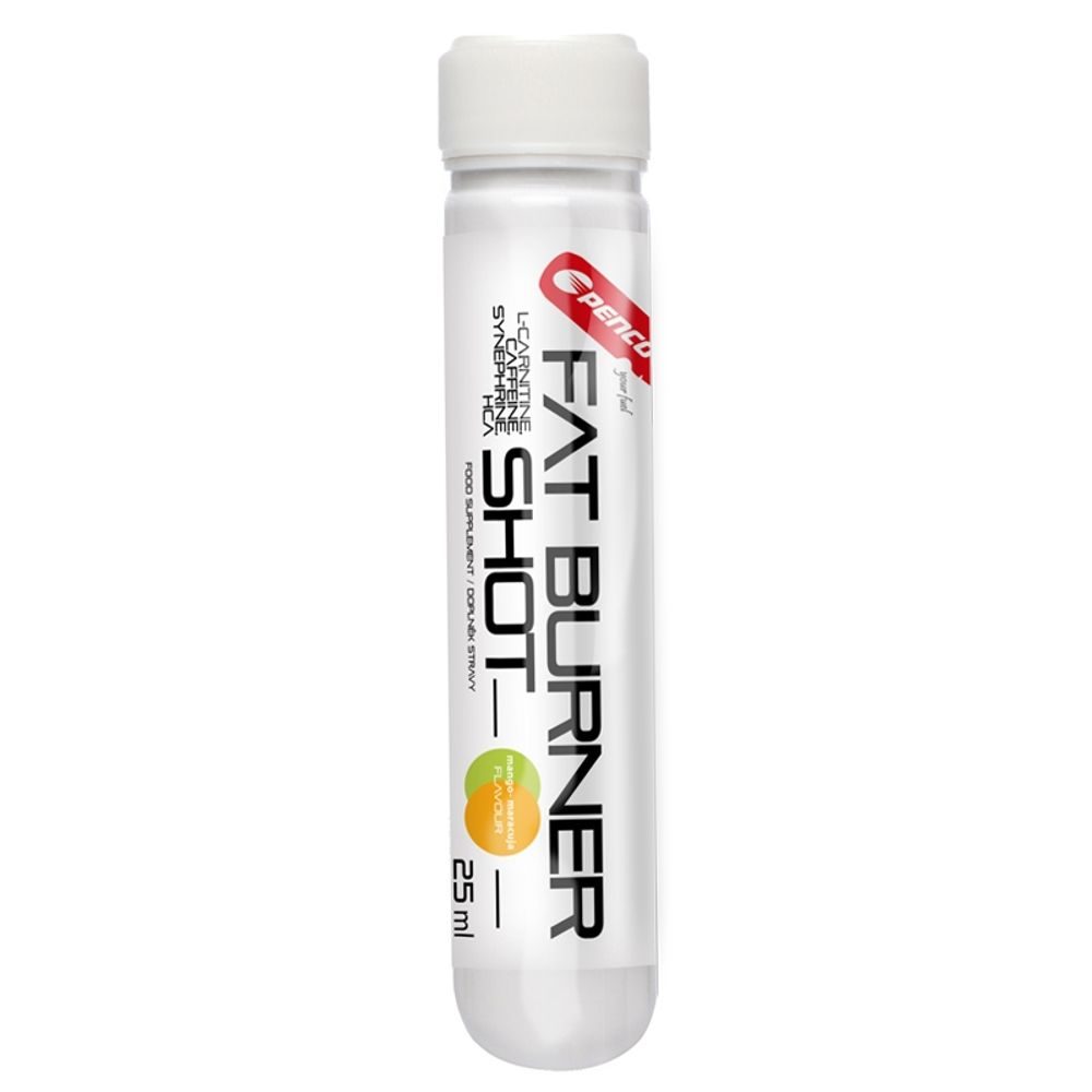 Fat Burner Shot, ampule, 25 ml mango-marakuja
