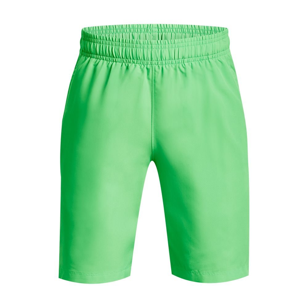 Woven Graphic Shorts-GRN