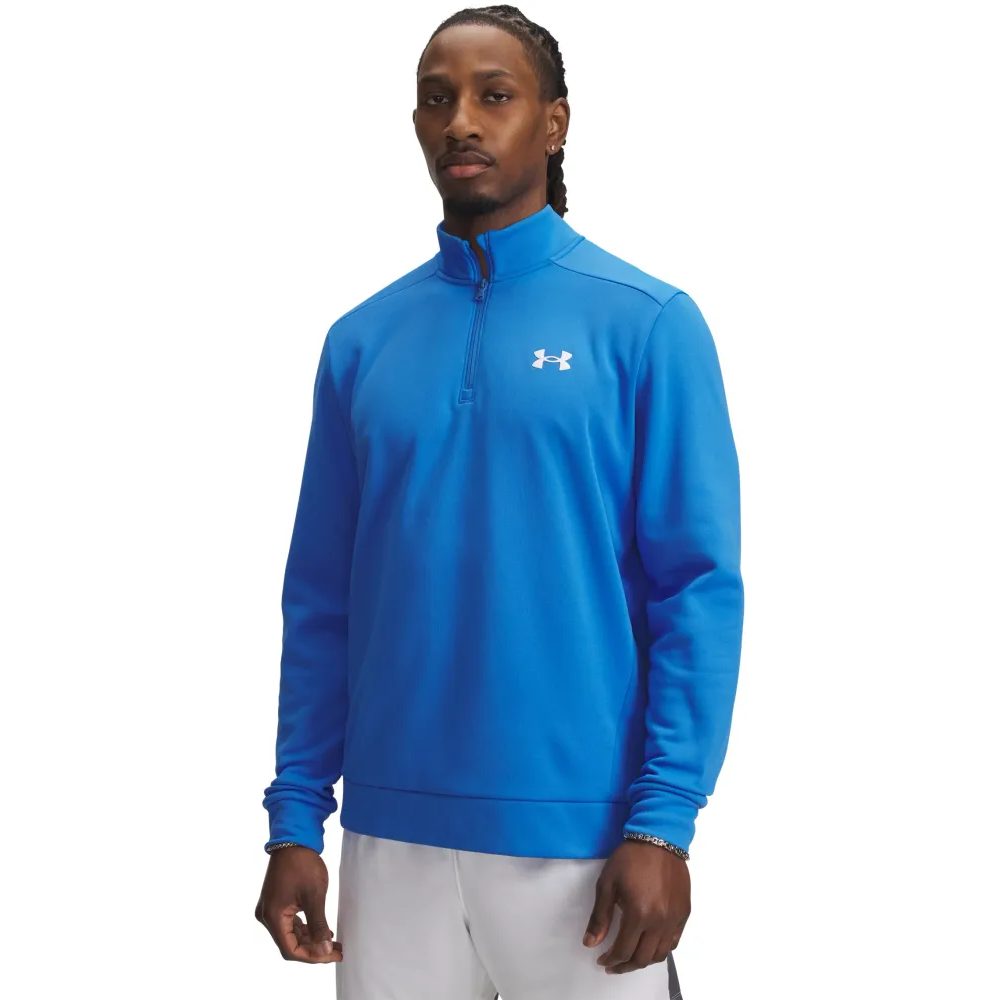 UA Armour Fleece 1/4 Zip Blue