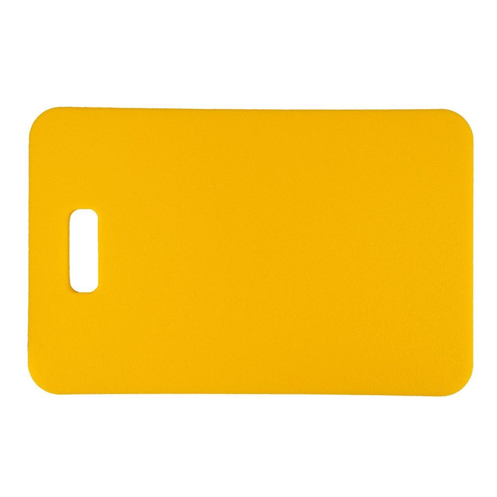 Obdelníkové sedátko s uchem - žluté