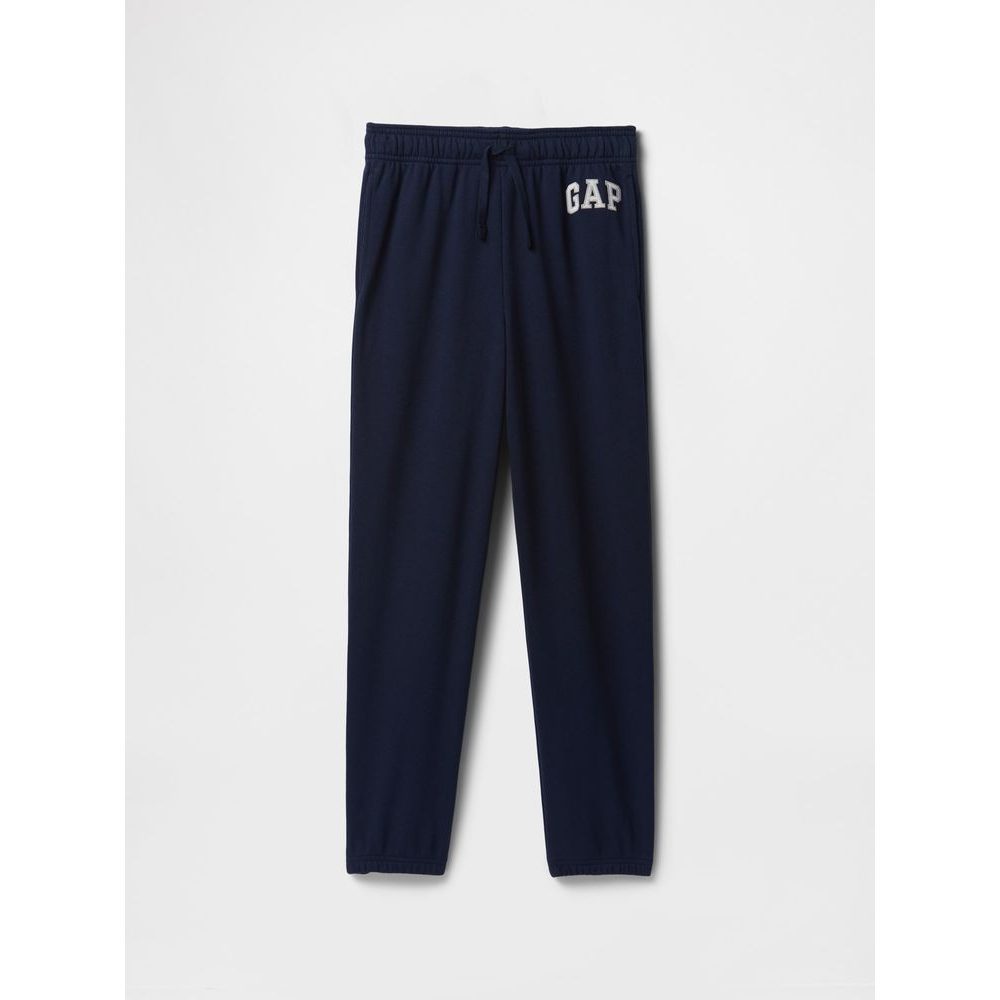 Dětské tepláky s logem Tmavě modrá