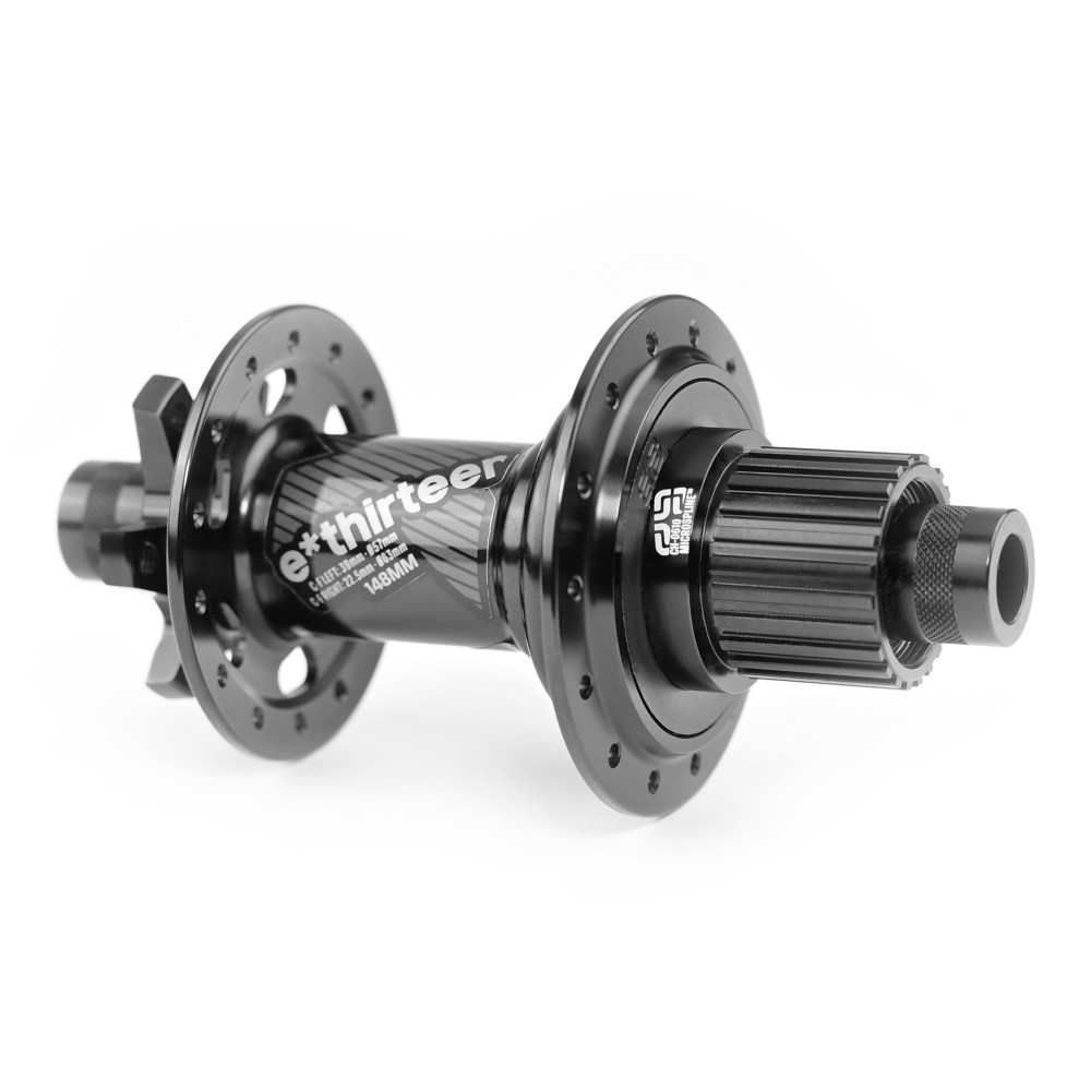 Ultralight Race Aluminum Rear Hub | 28h | J-Bend | 148x12mm Boost | Microspline Driver | Black