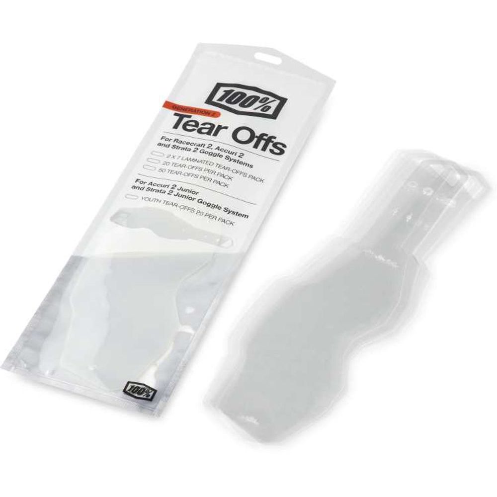 AC2/ST2 JUNIOR Standard Tear-Offs 20 PK