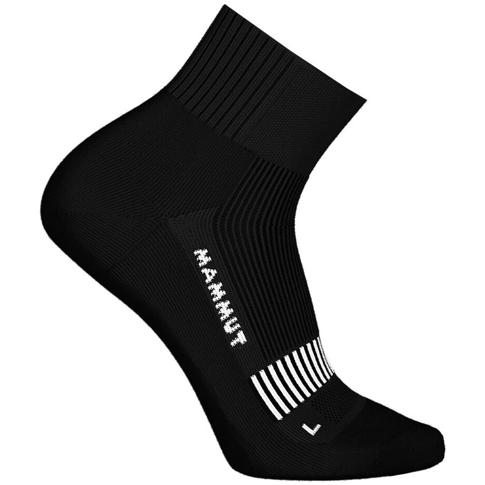 Hiking Full Cushion Quarter Socks black-white