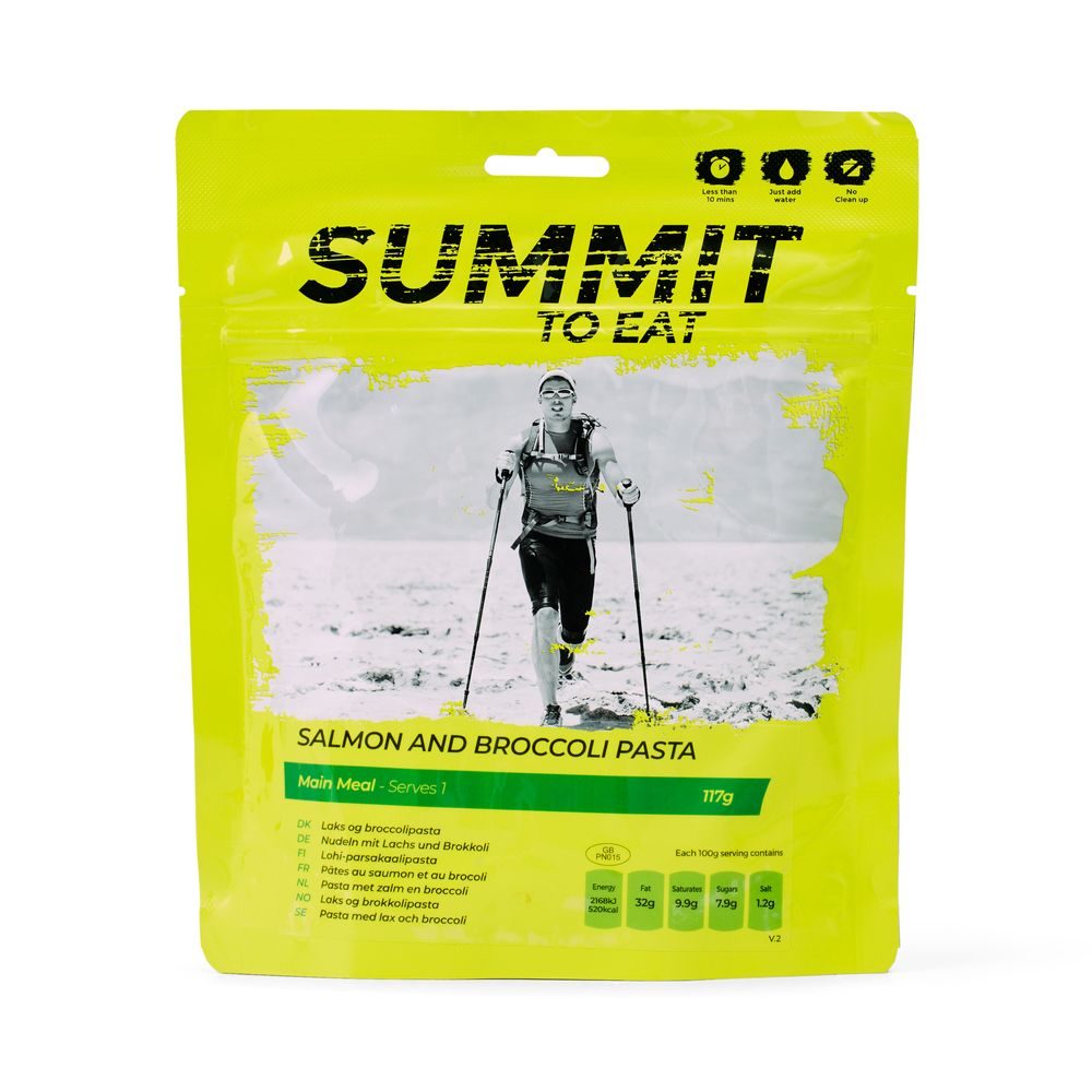 SALMON AND BROCCOLI PASTA 117g/608kcal
