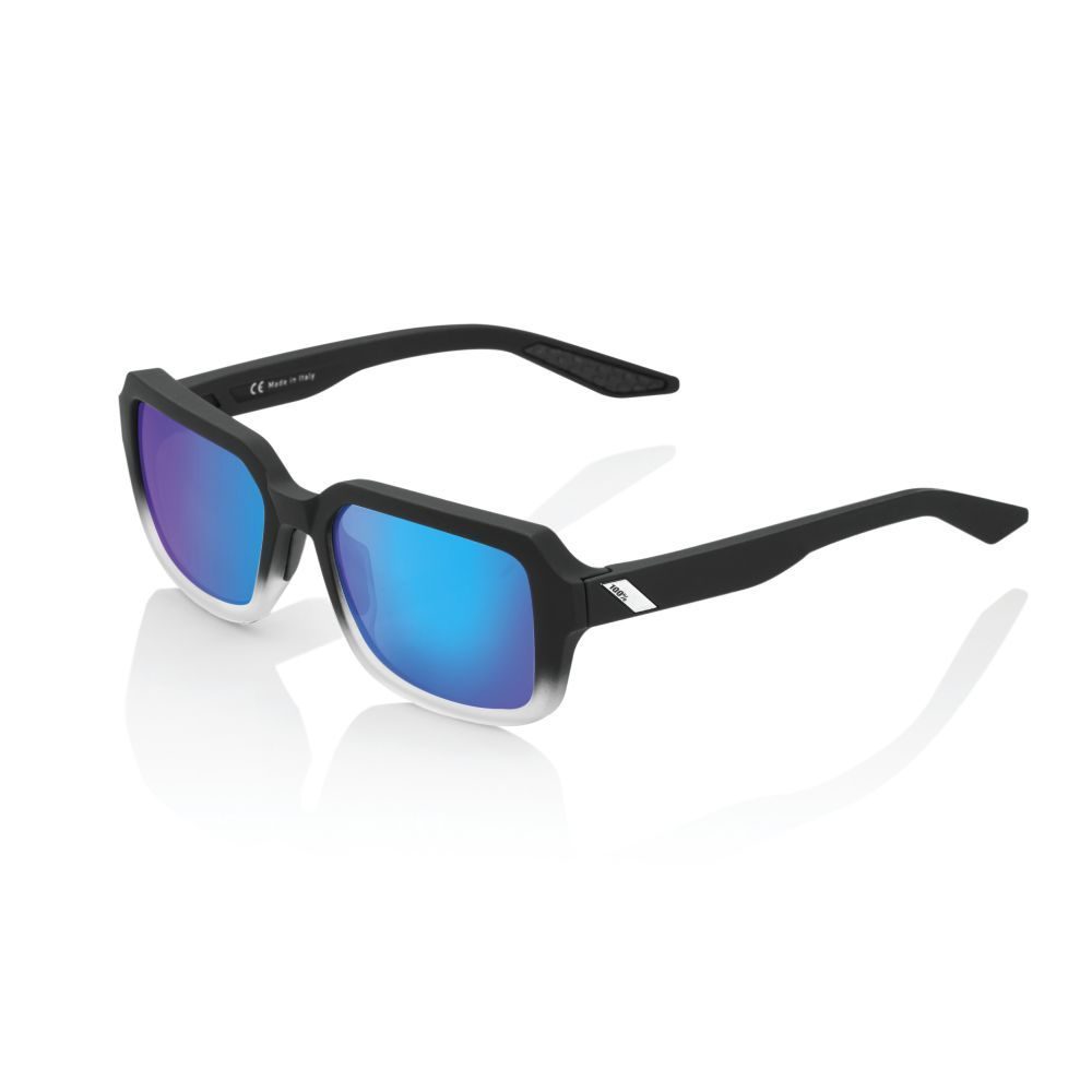 RIDELEY, Soft Tact Fade Black - Blue Multilayer Mirror Lens