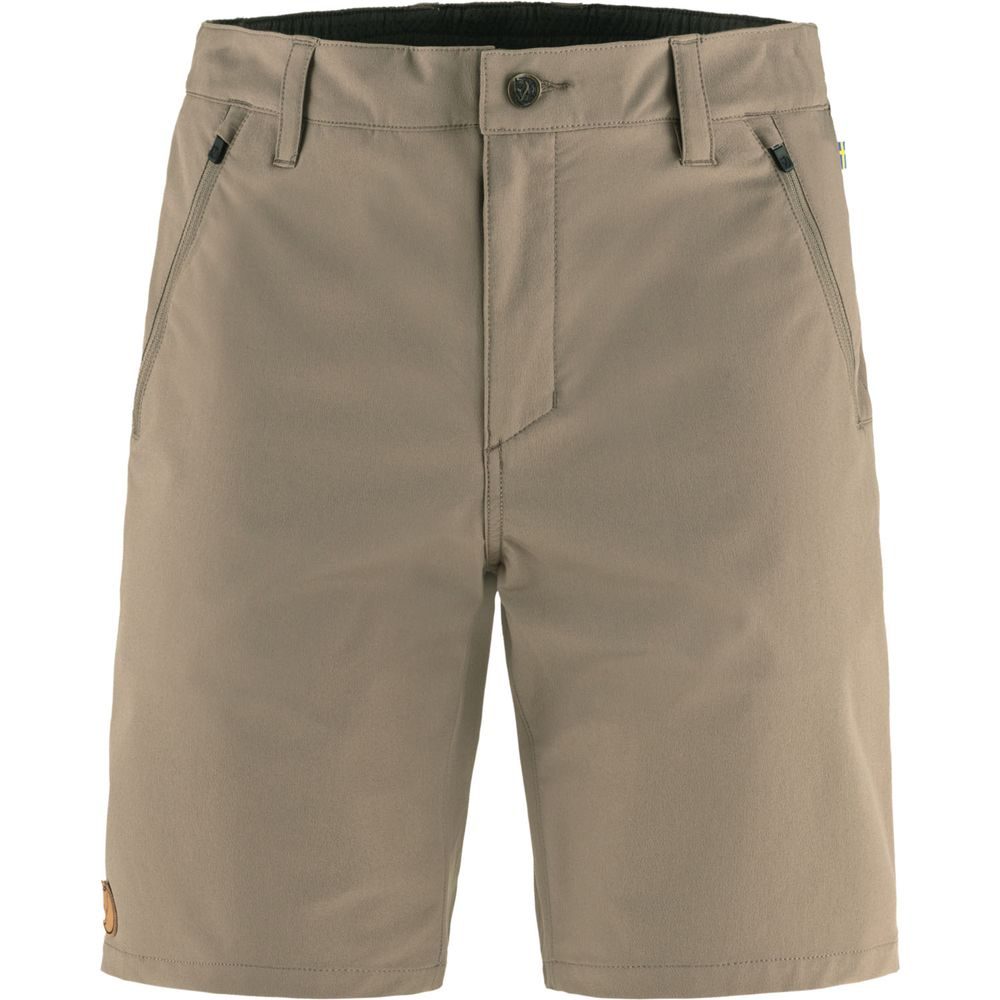 Abisko Trail Stretch Shorts M Suede Brown