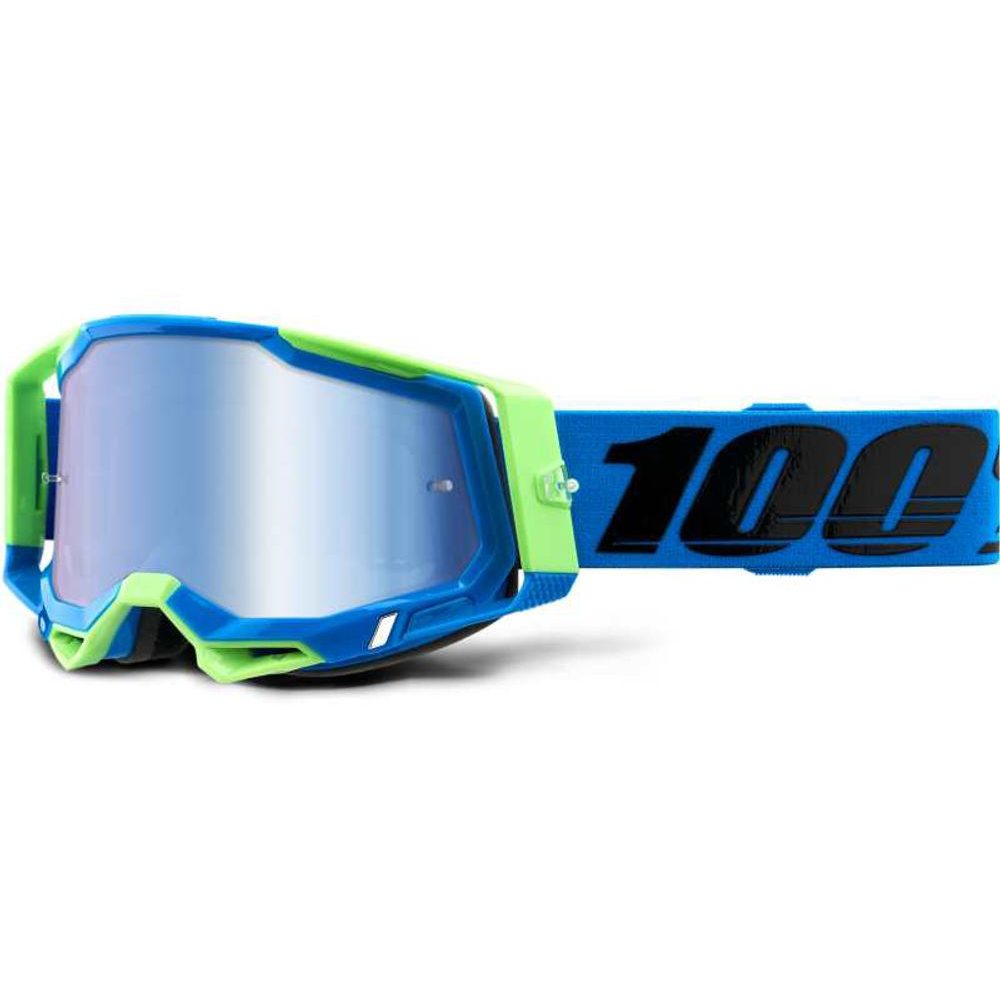 RACECRAFT 2 Goggle - Fremont - Mirror Blue Lens