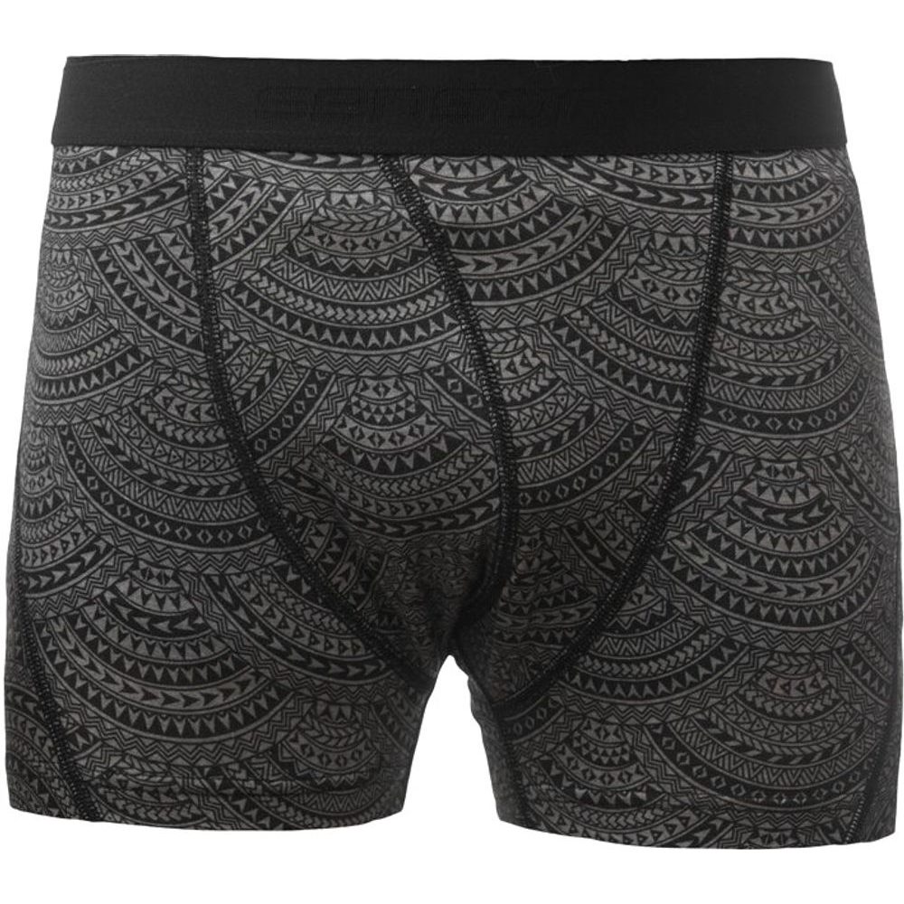 MERINO IMPRESS pánské trenky šedá/maori