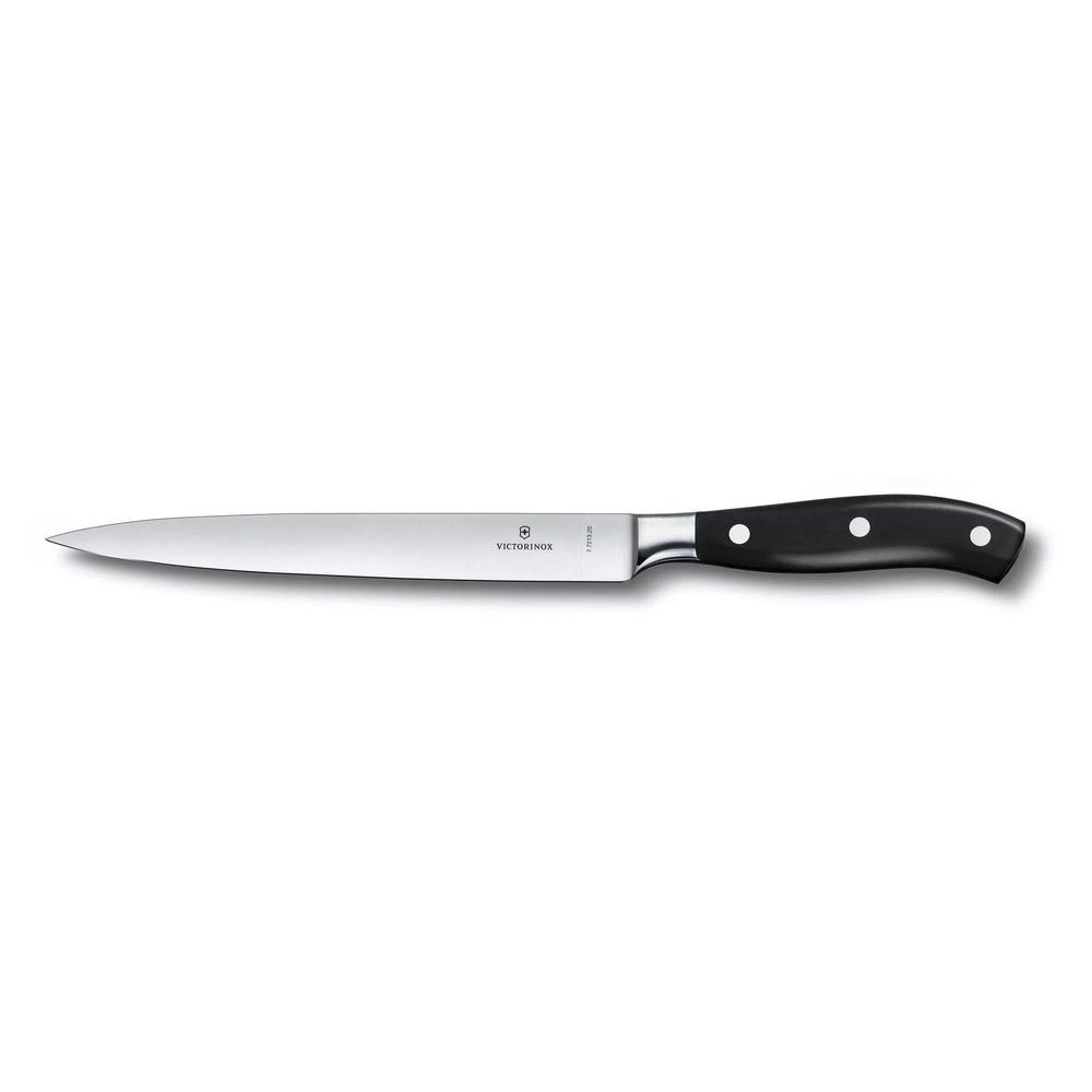 Grand Maître, filleting knife, 20cm, straight, flex, pom,gift box