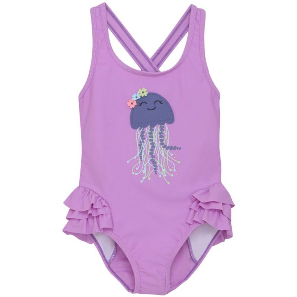 Swimsuit W. Application-6820-Iris Orchid