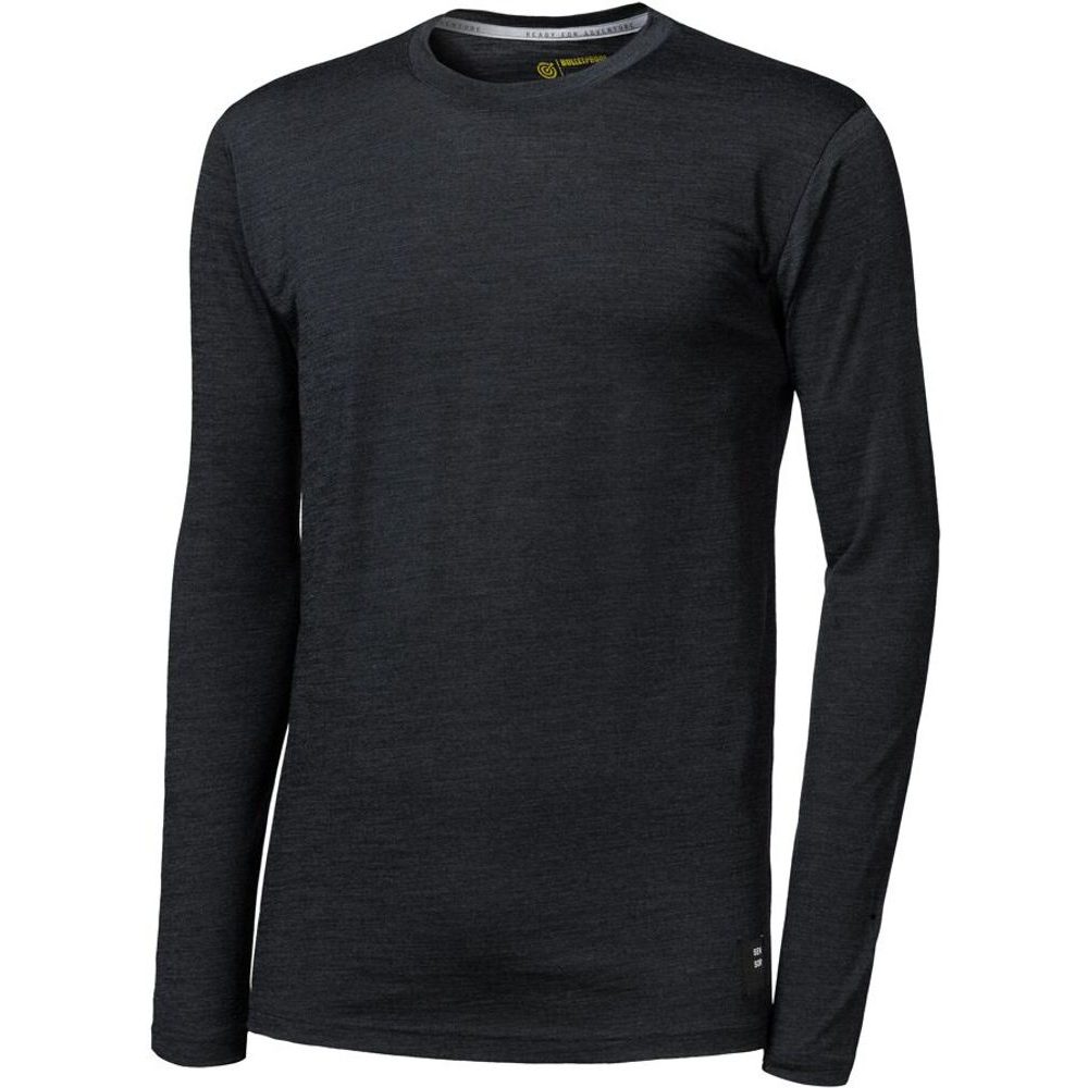 MERINO CORDURA pánské triko dl.rukáv černá