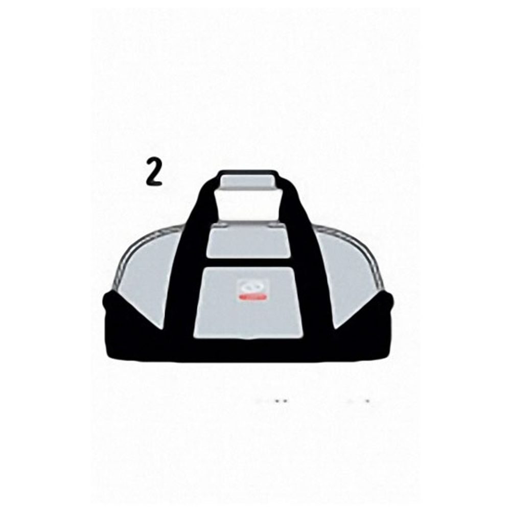 DUFFLE BAG L 2 STŘÍBRNÁ