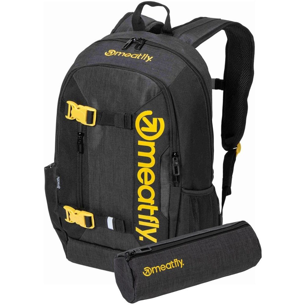 Basejumper 22, Black / Charcoal Heather