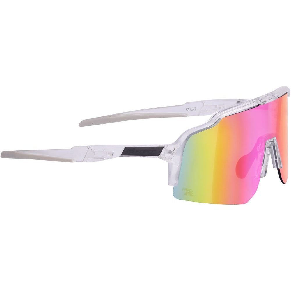 STRIVE transparentní, růžové zrc. sklo