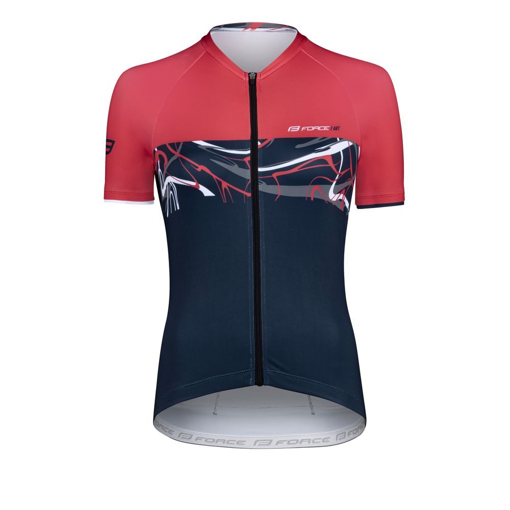 ART UNI kr. rukáv, tm. modrý-červený