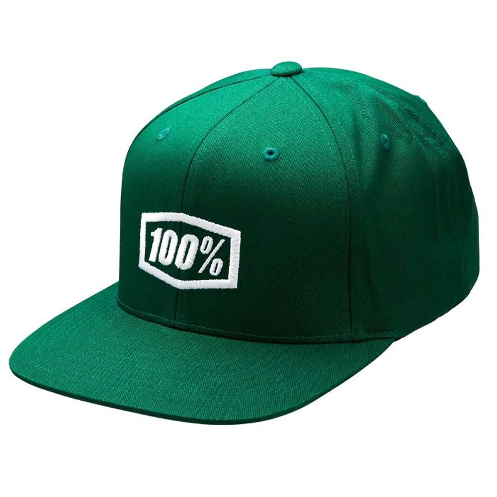 ICON Snapback Cap AJ Fit Forest Green