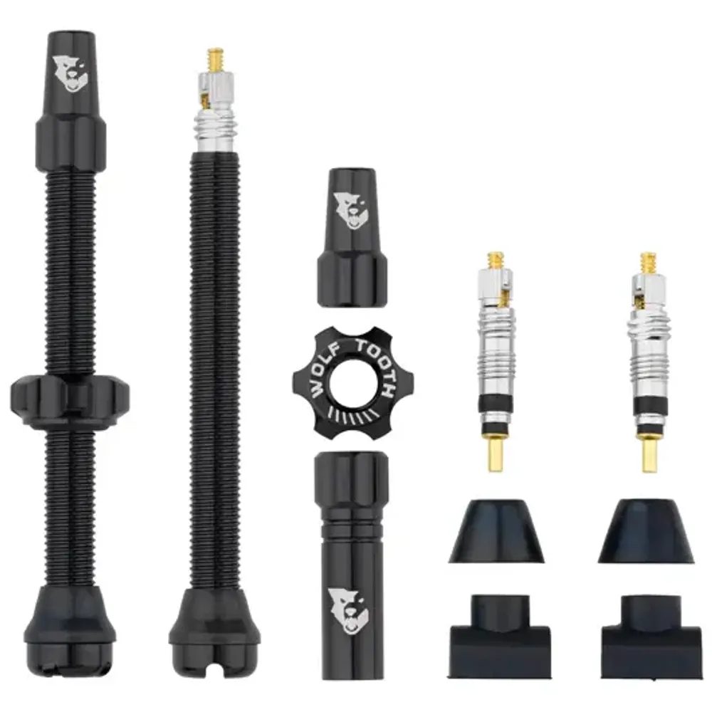 Tubeless Valve Stem Kit 60mm černá