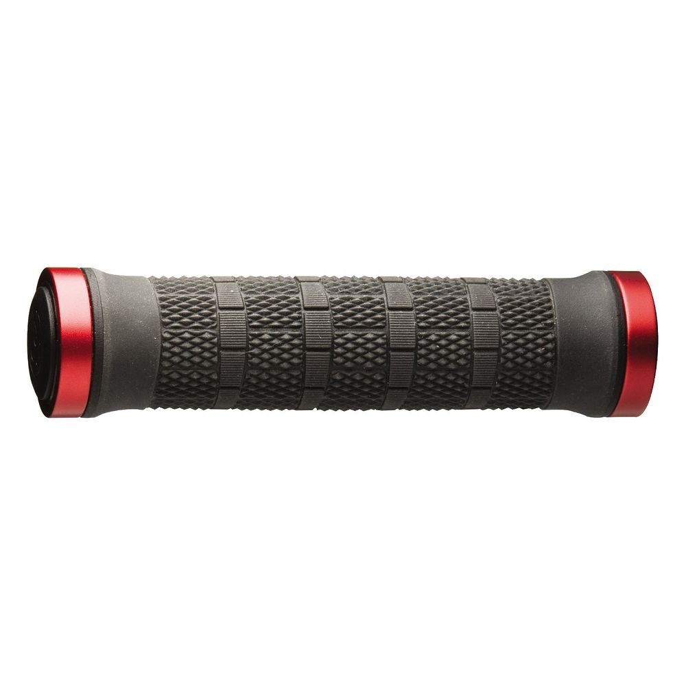 414161 RHYTHM LOCK ON 130MM BLK/RED- gripy
