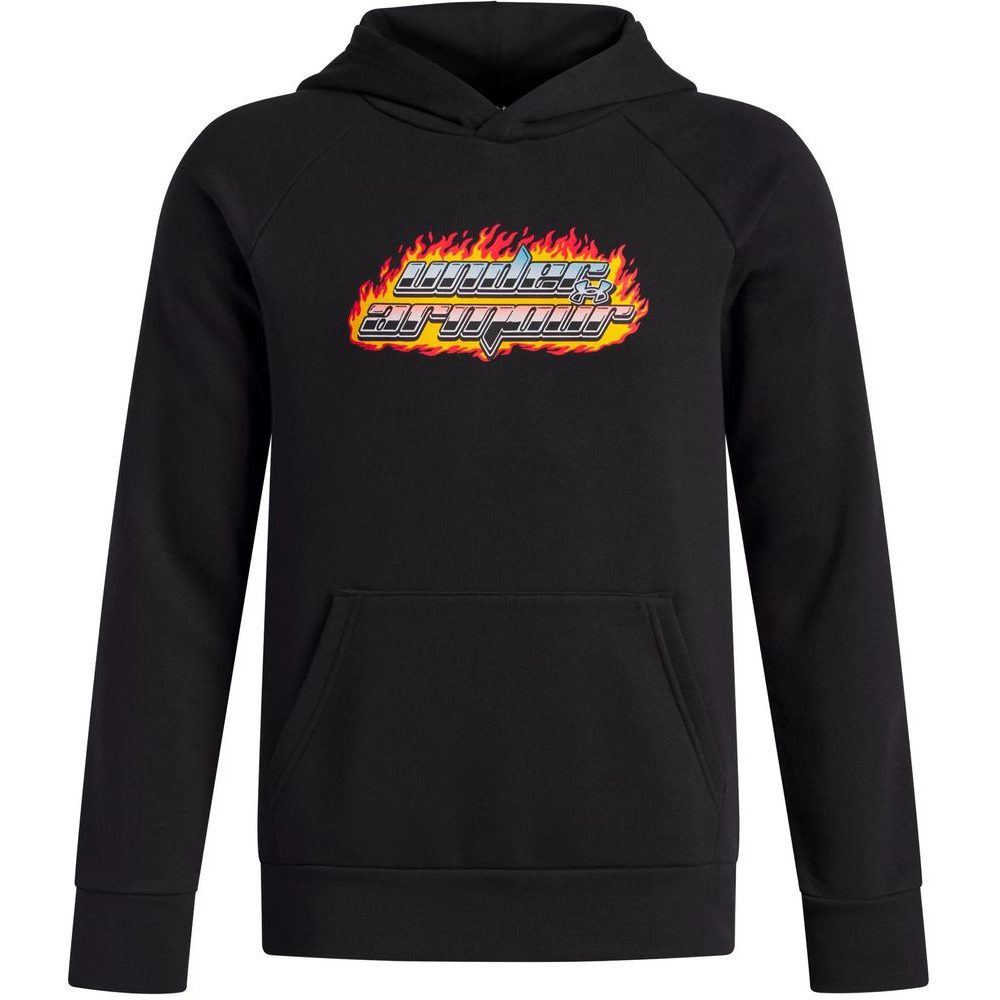 UA Rival Flc Flamin Wdmrk HD-BLK