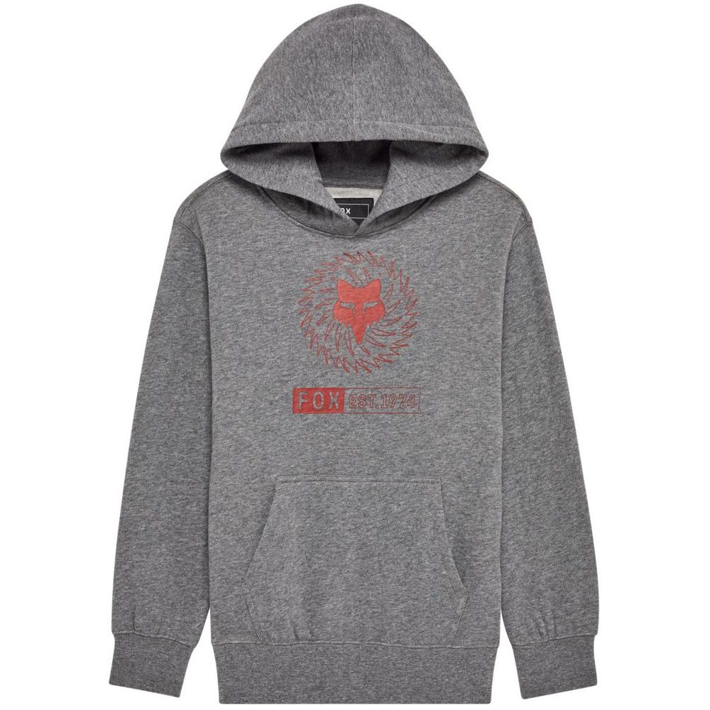 Yth Kairos Fleece Po Heather Graphite