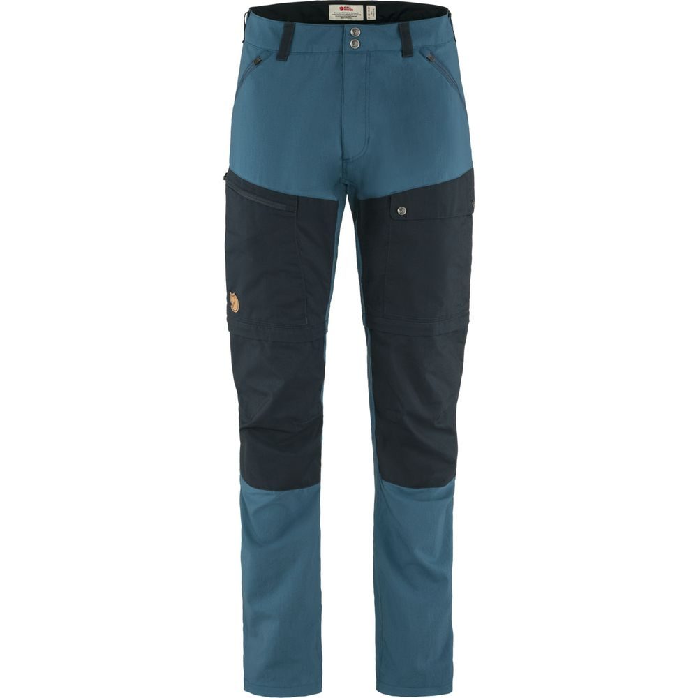Abisko Midsummer Zip Off Trousers M Indigo Blue-Dark Navy