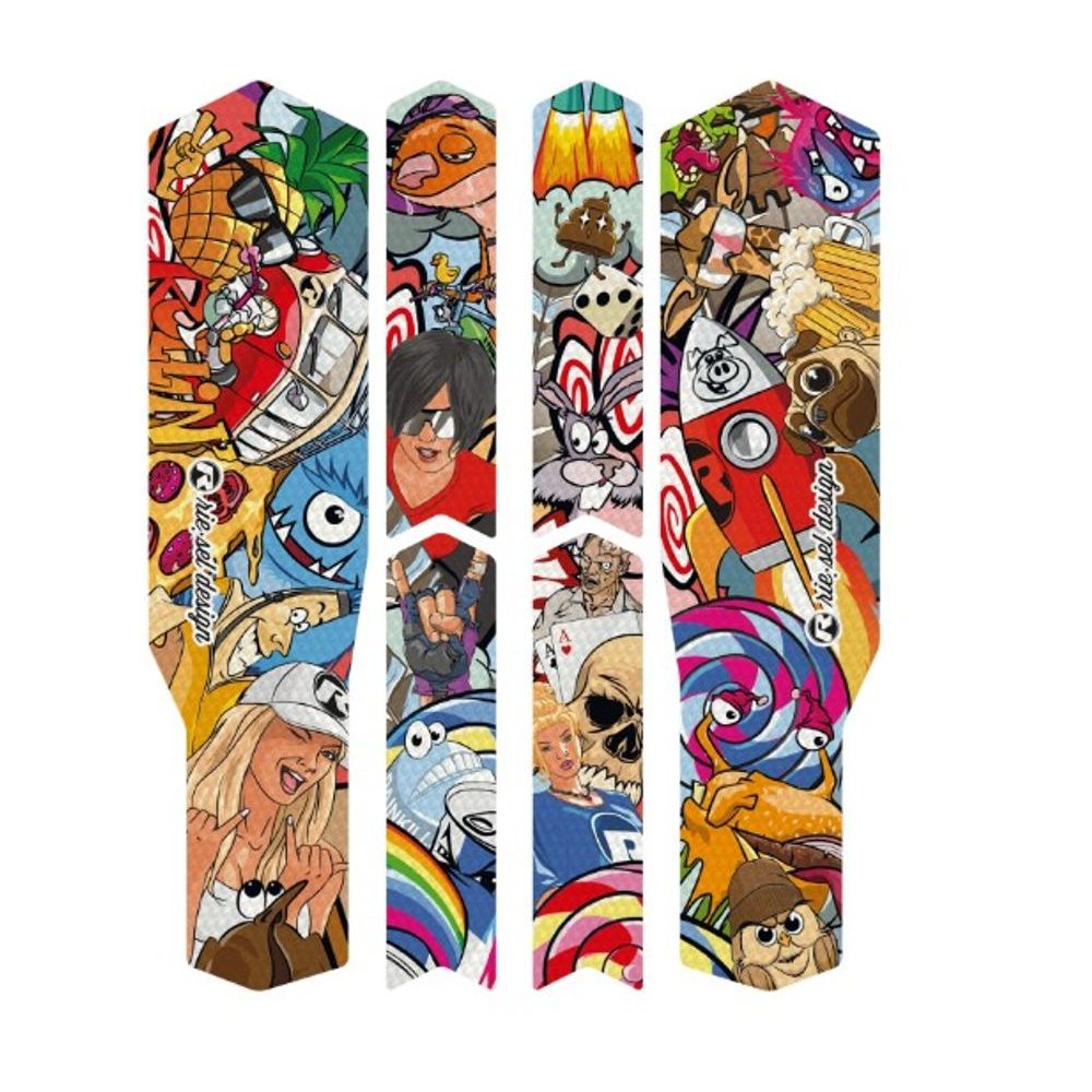 TAPE 3000 fólie pod řetěz, Stickerbomb Eyecatcher