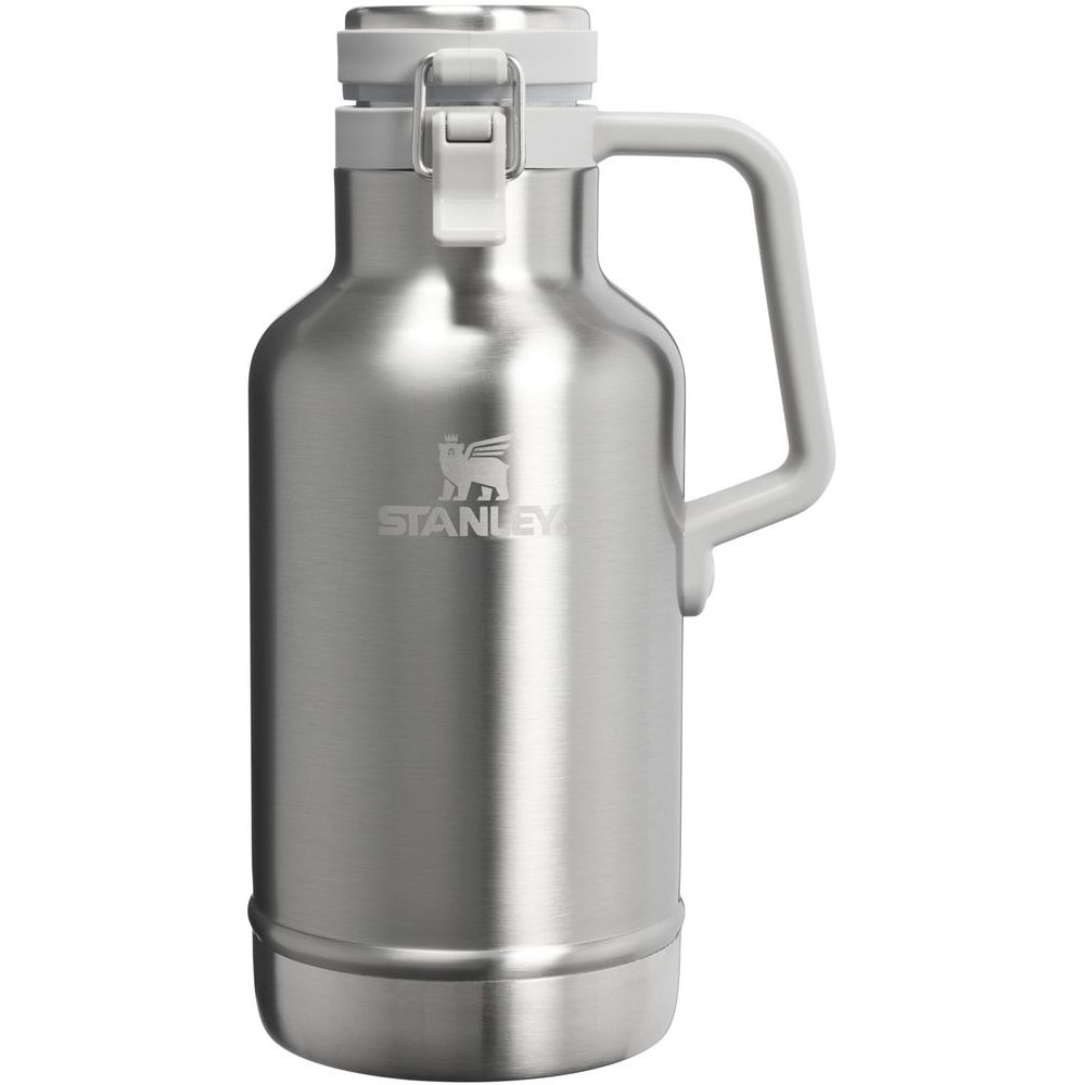 Easy-Pour Growler 1,9 l Stainless Steel Ash