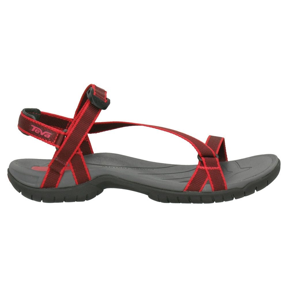 1000035 RED ZIRRA - dámské sandály